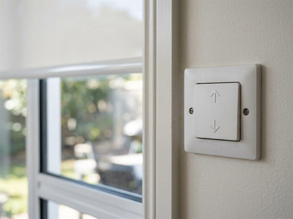 Pulsador de pared para persianas motorizadas en Ourense