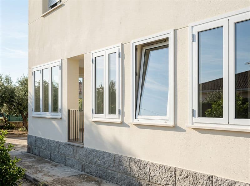 Ventanas practicables y oscilobatientes de aluminio en Ourense